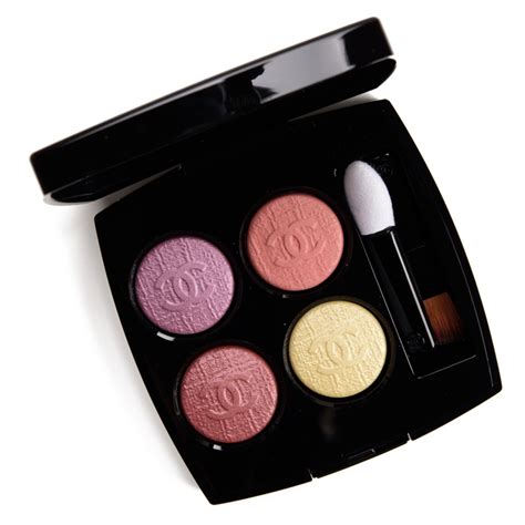 Chanel Delices Eyeshadow Quad Review & Swatches 